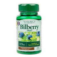 free shipping bilberry fruit 375 mg 100 tablets suitable for vegetarians