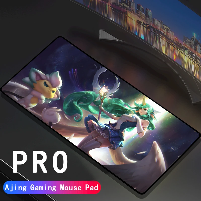 

Игровой коврик для мыши Star Guardian, большой коврик для мыши League of Legends, большой игровой компьютерный коврик для LOL, большой коврик для мыши, подде...