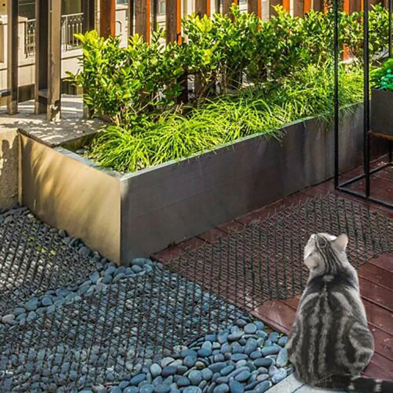 

Cat Repellent Garden Cat Scat Mats Anti-cat Prickle Strips Keep Cat Away Safe Plastic Spike 2m Outdoor Anti Cat Dog Plastic Nail