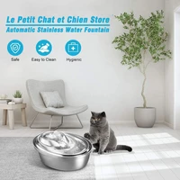 cat fountain drinking stainless steel 2l automatic pet water fountain pet water feeder water dispenser caring cat dog health