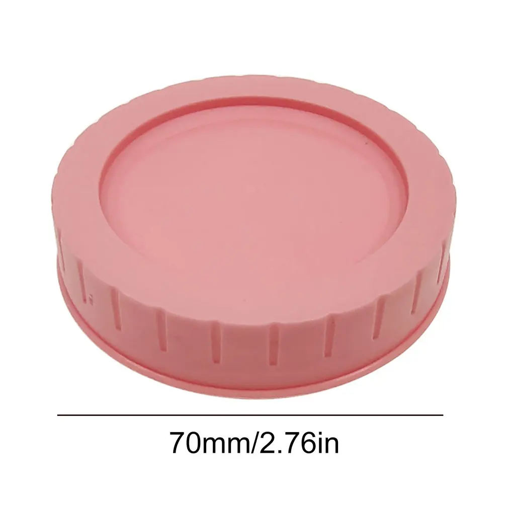 

Food Grade Colored Plastic Storage Lids Suitable For Jars Leak-proof And Scratch-proof Surface Cup Sealed Lids