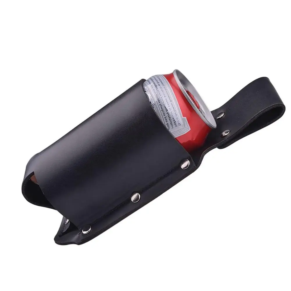 Кобура для пива на 12 унций из искусственной кожи мл держатель пивных банок