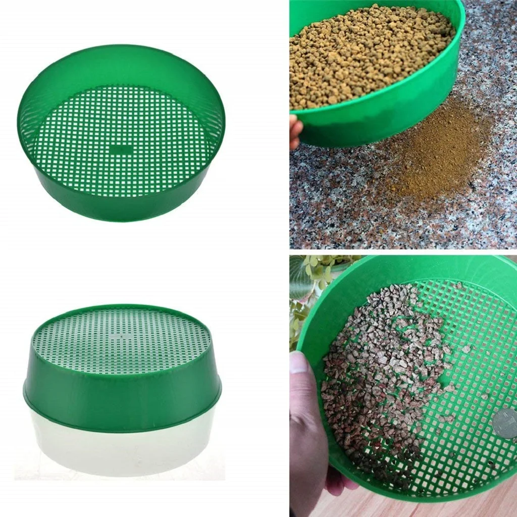 3mm MESH GARDENING COMPOST SIEVE RIDDLE 21CM DIA. GARDEN TOOL | Дом и сад