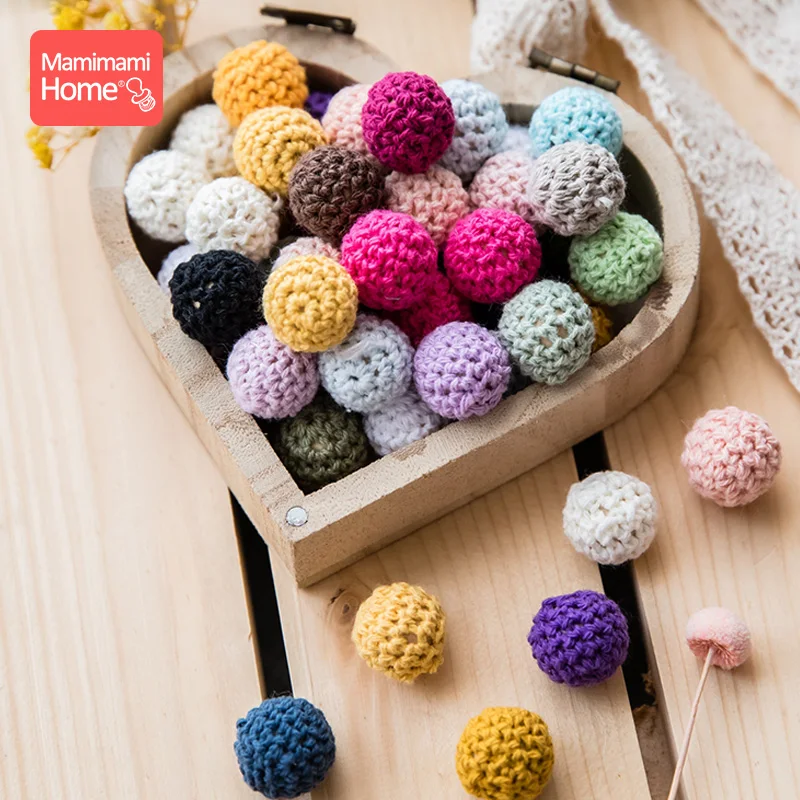 10 шт. деревянные бусины для соски-пустышки 20 мм | Мать и ребенок