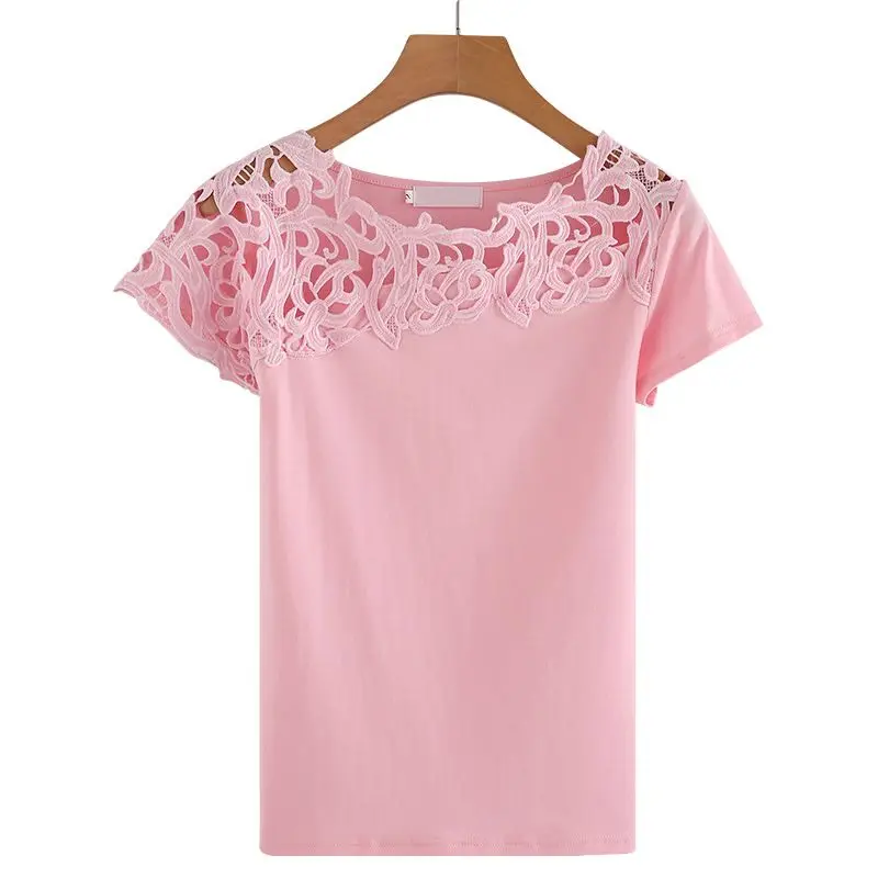 Летнее платье размера плюс с вырезами женская футболка Топ элегантная обувь в