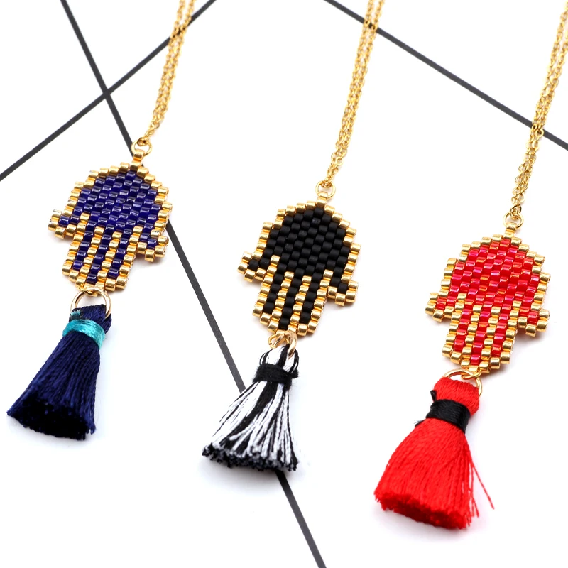Уникальное ожерелье с кисточками FAIRYWOO Этнические женские ожерелья ювелирные