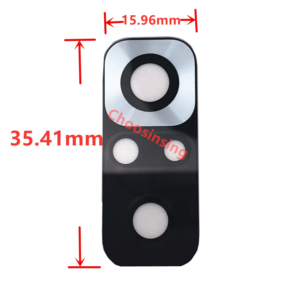 free rear back camera glass lens for xiaomi redmi note 10s with adhesive smart mobile phone replace repair parts accessories free global shipping
