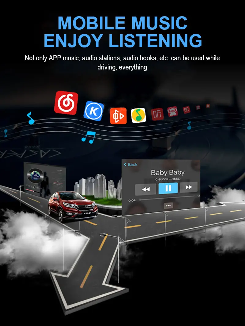 Беспроводной USB Авто Smart Link CarPlay ключ для Android навигационный плеер мини USB Carplay Автомобильный ключ