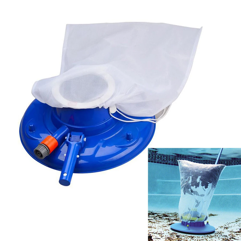 

15inch Swimming Pool Cleaner Leaf Vacuum Cleaner Flexible Vacuum Head with Brush Pond Floor Cleaning Tool