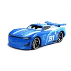 Машинка Disney Pixar машина 3 2 McQueen Jackson, игрушка в масштабе 1:55, литой металлический сплав, модель, игрушечная машинка 2, детская игрушка, подарок на день рождения и Рождество