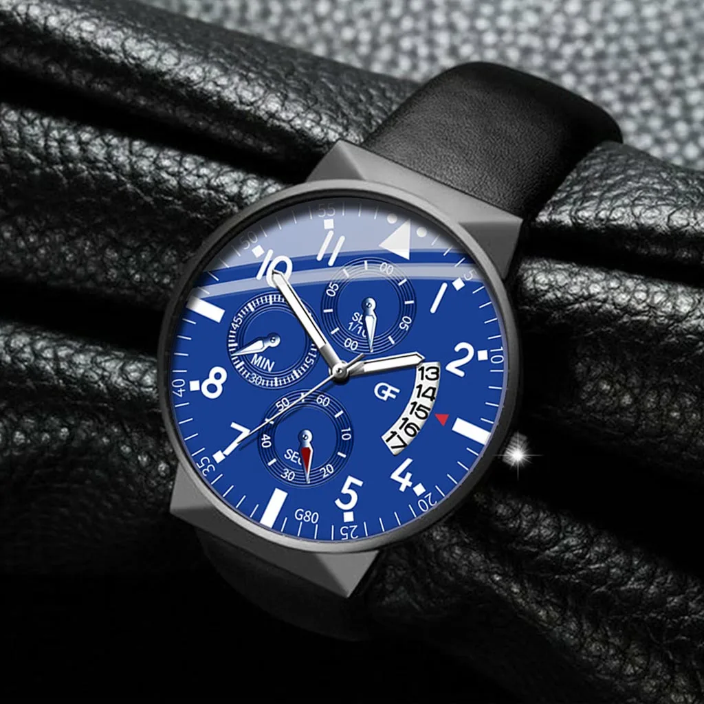 Новое поступление мужские наручные часы Роскошные relojes кварцевые из нержавеющей