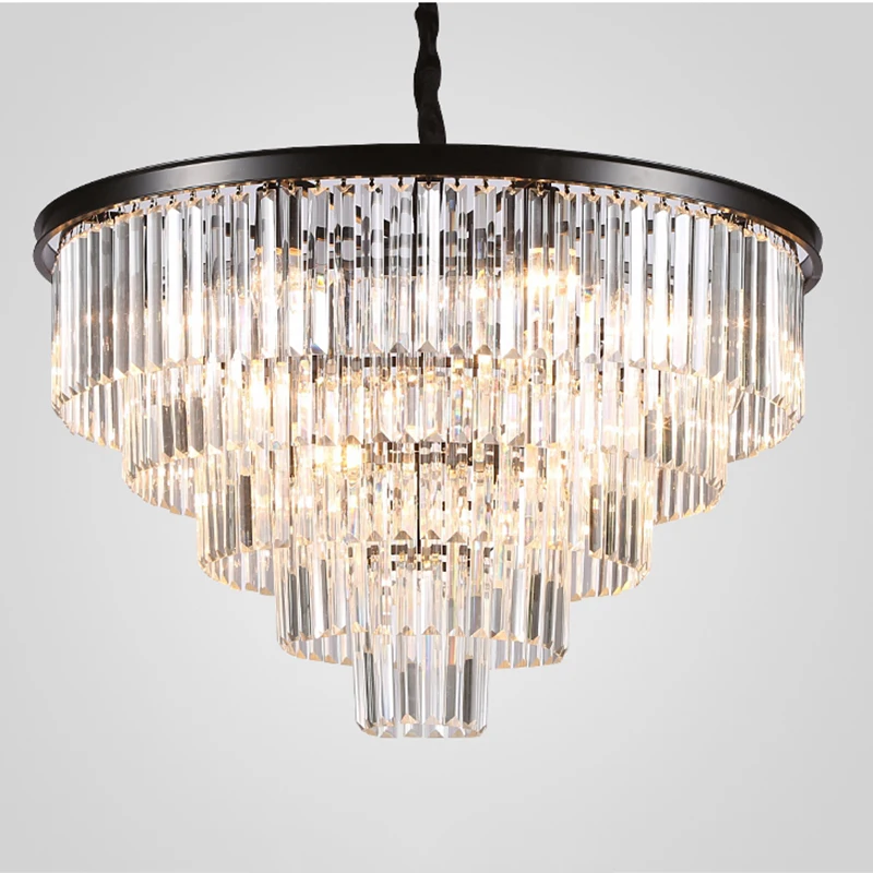 Роскошная обувь с украшением в виде кристаллов круглым носком ретро стиле люстры