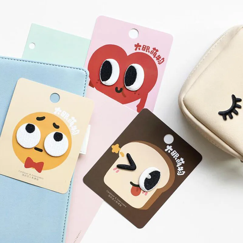 AHYONNIEX 1 пара глаз Вышивка ремонт фотоблесток куртка джинсы мультфильм