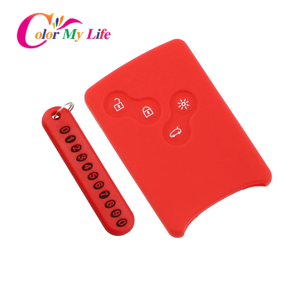 4 кнопки силиконовый чехол для автомобильного ключа протектор держатель