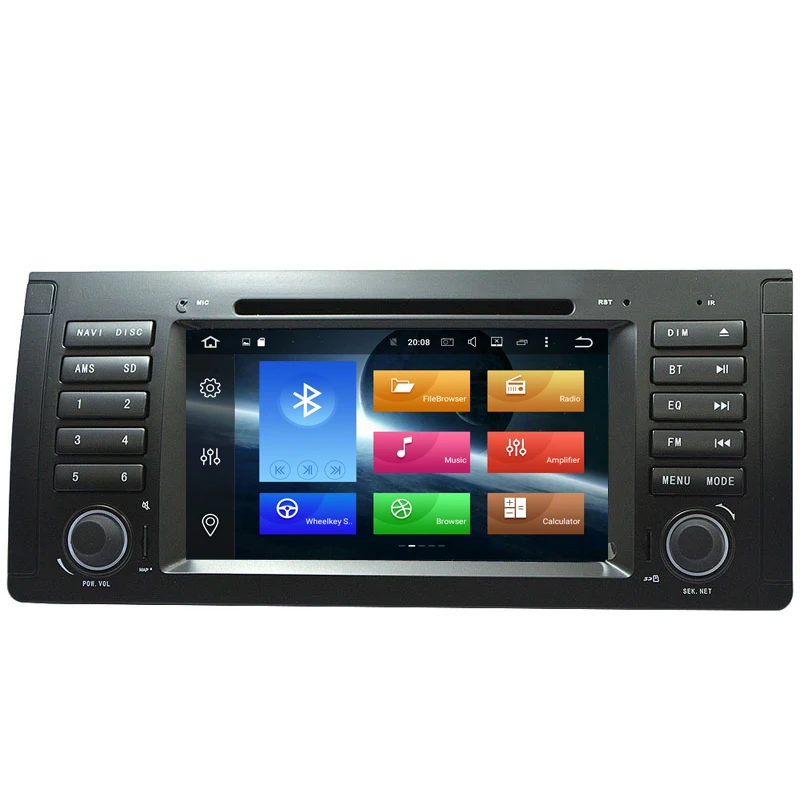 Android 10 0 восемь ядер Восьмиядерный автомобильный dvd-плеер для BMW E39 X5 E53 RAM 4G ROM 32G Wifi GPS