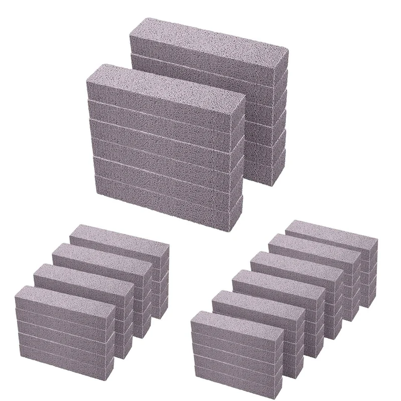 

Pumice Stones for Cleaning Pumice Scouring Pad Grey Pumice Stick Cleaner for Removing Toilet Bowl Ring Bath Household Kitchen Po