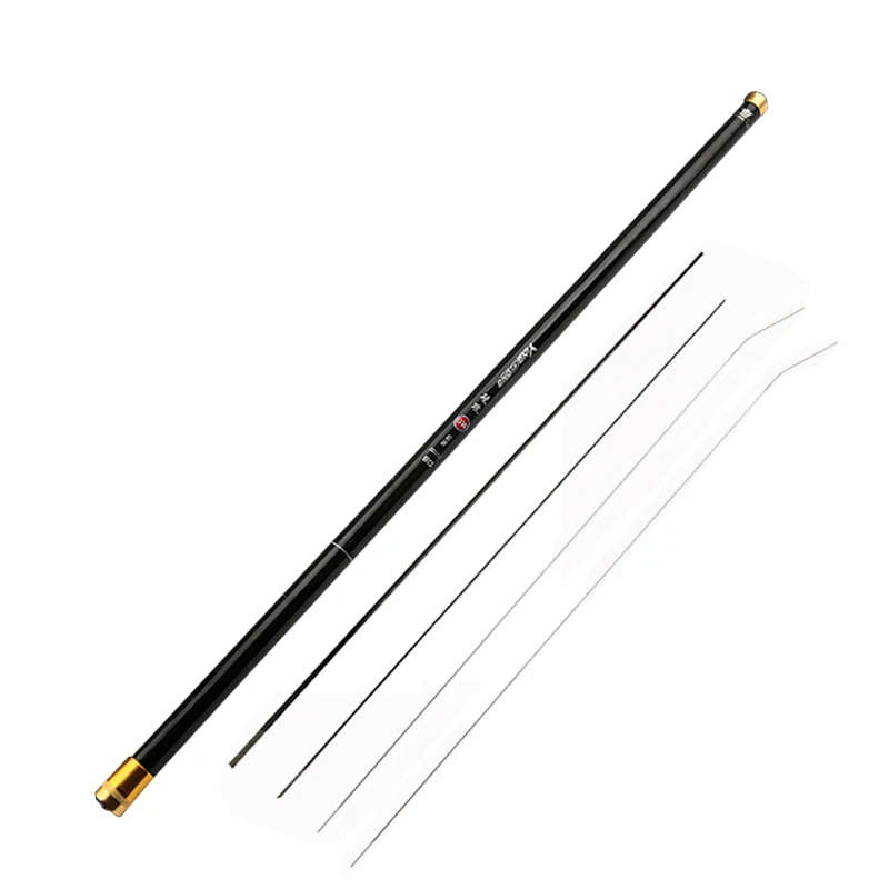 

High Carbon 8m 9m 10m 11m 12m 13m Power Hand Pole Fishing Rod Ultra Hard Super Light Telescopic Rod Stick With Spare tip J202