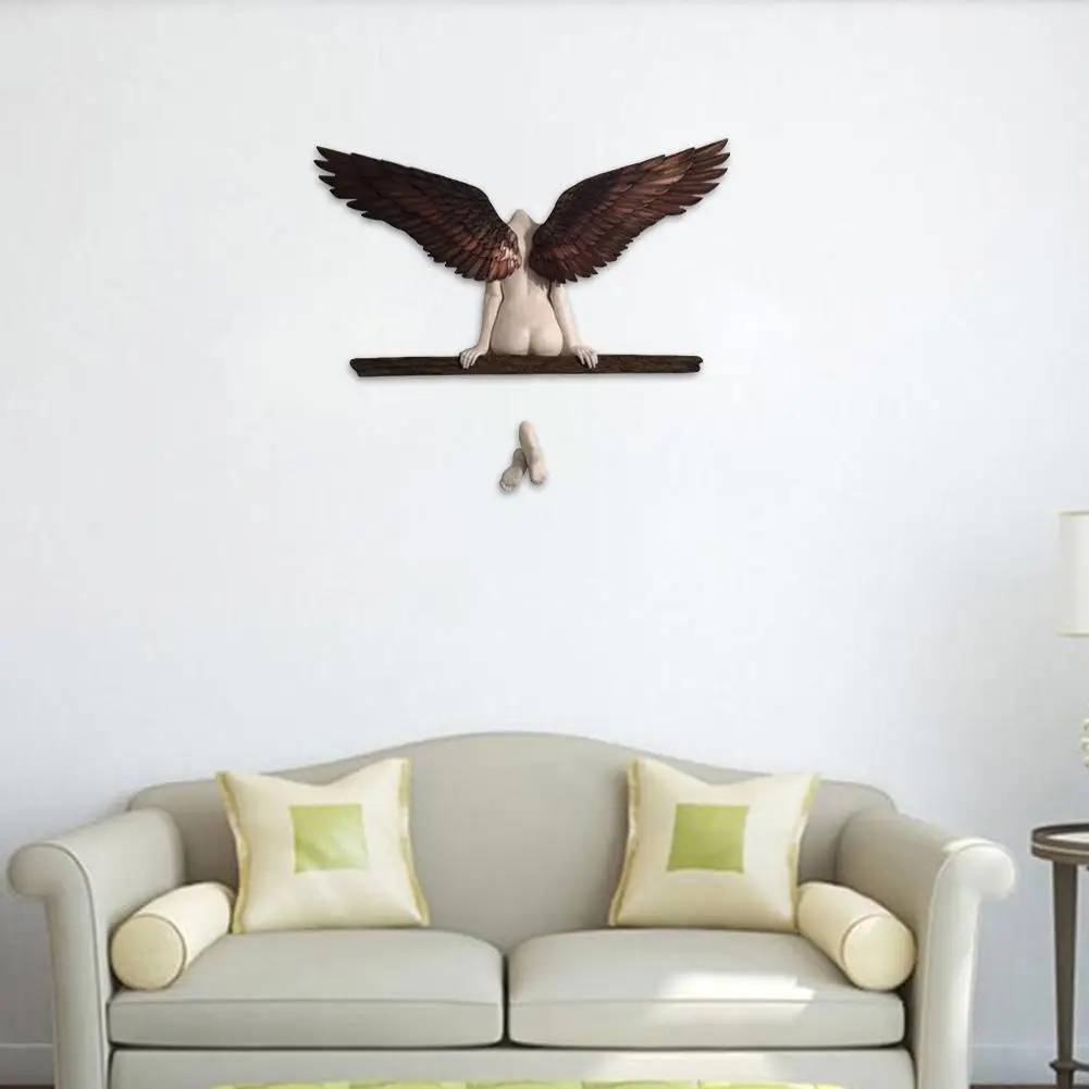 

Angel Art Sculpture Wall Decoration 3D Statue Angel for Living Room Bedroom Decoration Home Decor Garden Statue Artwork