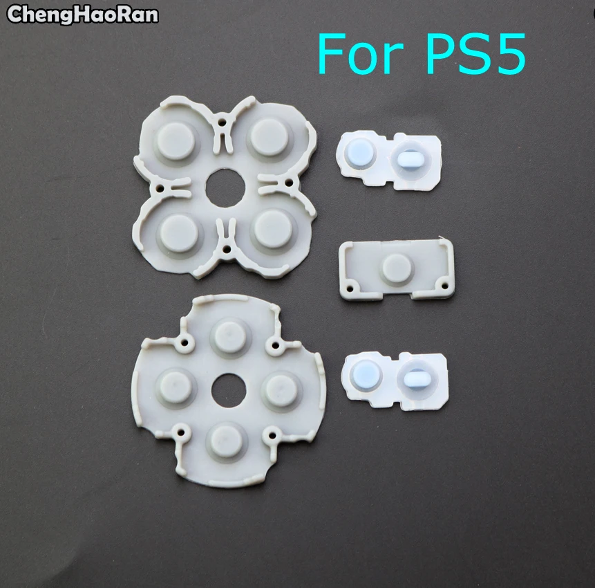 ChengHaoRan для PS5 2 комплекта мягких силиконовых резиновых драйверов ps5 Контроллер
