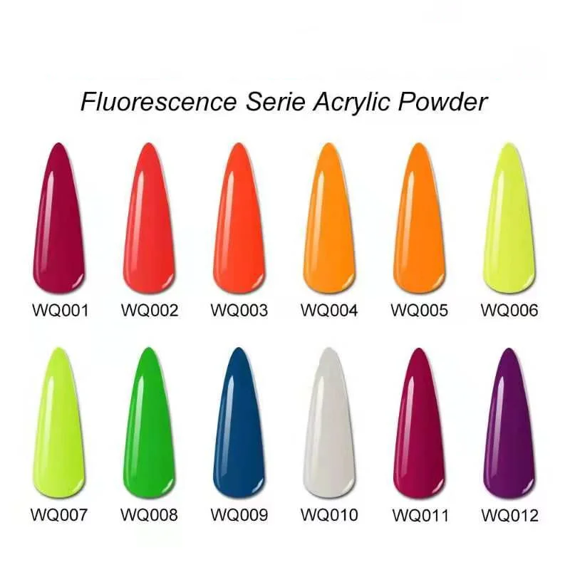 

5g Bulk Acrylic Powder Neon Pigment Nail Powders For Nail Polish Nail Art Decorations Dip Powder Professional Nail Accessory