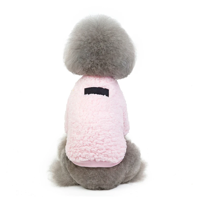 Exquisite Cute Dog Clothing Autumn Winter Coats Pet Coat Jacket Cozy Warm Pets Outfit Tops For Small And Medium Dogs