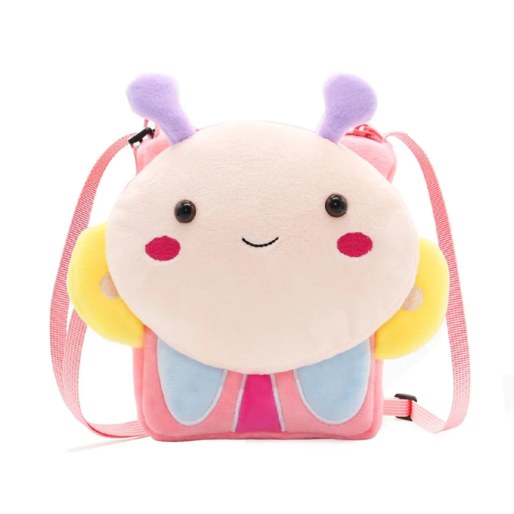 

Kids Handbag Plush Toddler Girl Toddler Messenger Bag Preschool Bags for 2-4 Year Old Kindergarten Kids Gift