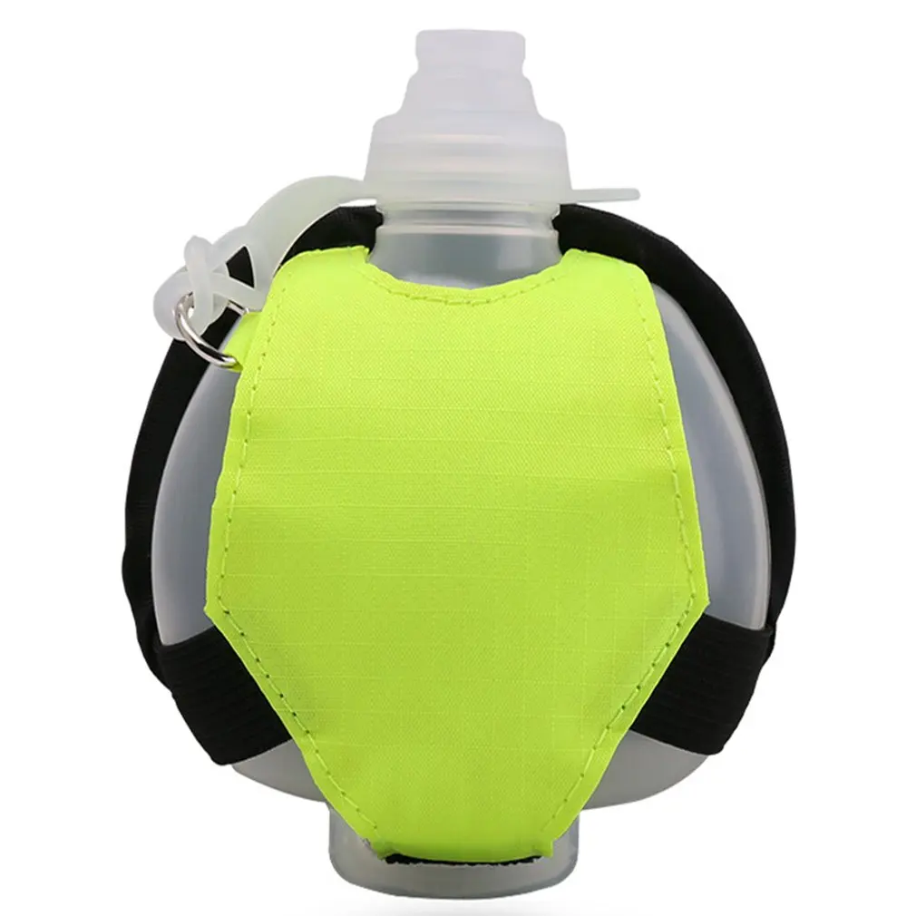 

Миниатюрный держатель для бутылки с водой для бега, мягкая сумка для хранения в запястье для марафона, поездок, фитнеса, скалолазания