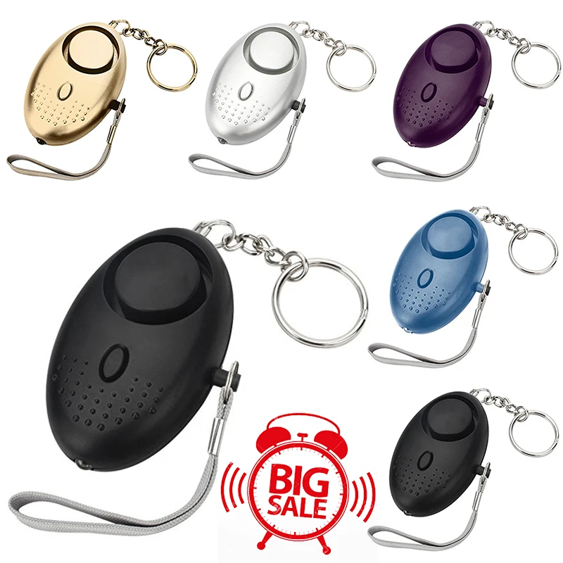 

Self Defense Alarm Security Protect Alert Scream Loud Emergency Alarm Keychain Personal Safety For Women Child Elder Girl