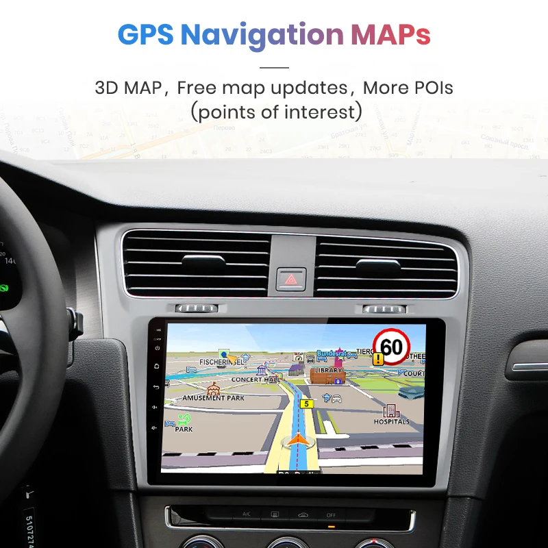 Junsun 2G+ 32G Android 8,1 4G Автомобильный Радио мультимедийный плеер для Volkswagen Golf 7 2013- навигация gps 10,1 ''Авто 2 din без dvd