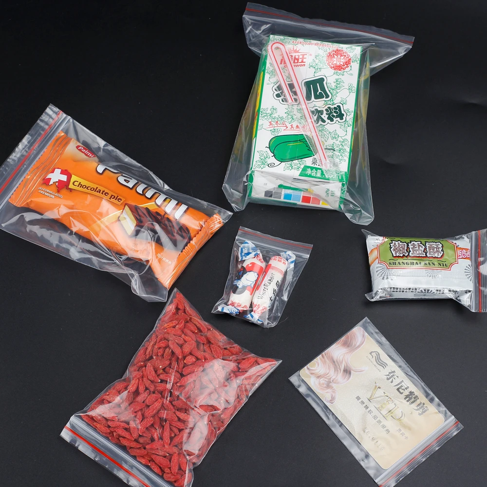 Прозрачная пластиковая сумка на молнии многоразовая прозрачная для ювелирных