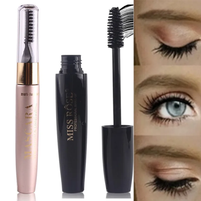 Тушь для ресниц 4d Новинка шелковое волокно водоСТОЙКАЯ Rimel 3d водостойкая