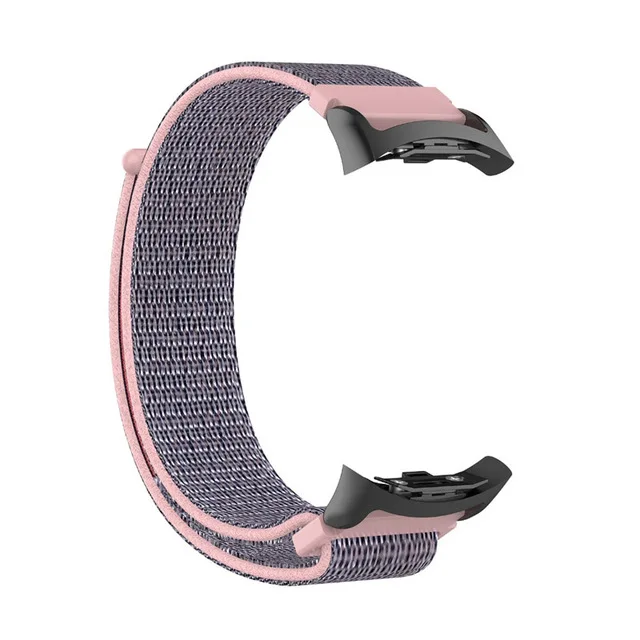 pink sand Нейлоновый сменный ремешок для наручных часов ремешок для samsung gear Fit2 SM-R360 SM-R365 gear Fit 2 Pro Смарт Браслет аксессуары - Цвет: pink sand