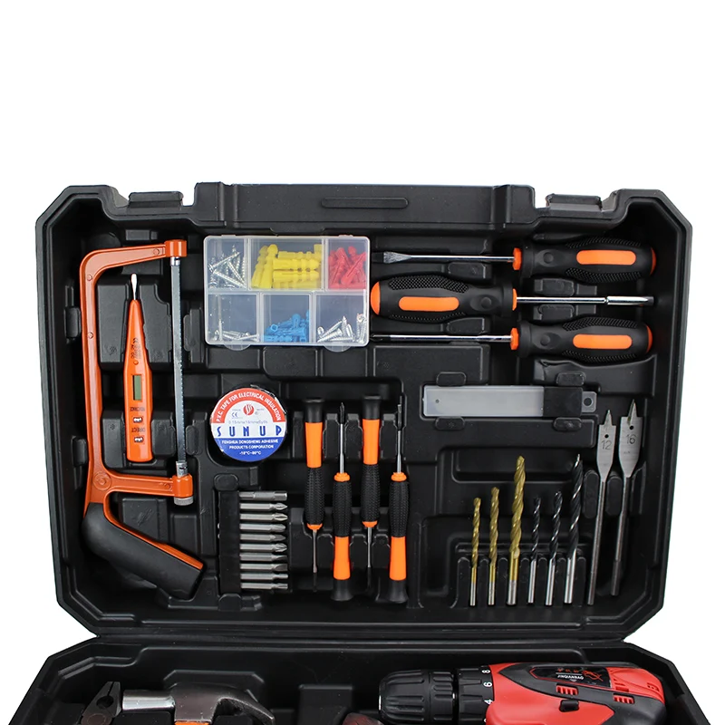 Лидер продаж 47 шт. электрическая дрель на литий-ионном аккумуляторе | Инструменты