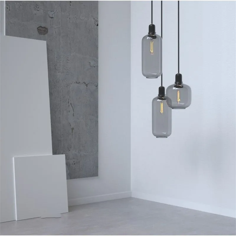 Датская дизайнерская светодиодная Подвесная лампа в стиле ретро потолочный