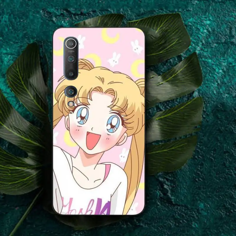 

FHNBLJ Anime Sailor Moon Phone Case for RedMi note 7 8 9 6 5 4 X pro 8T 5A