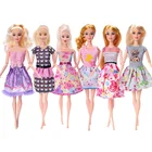 Подходит для кукол Барби, симпатичная юбка, аксессуары для одежды для детского дня рождения, фестиваля, рождественского подарка, подарок для нашего поколения