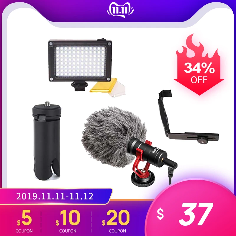 DJI Osmo мобильный телефон 3 2 видео Настройка микрофон L кронштейн светодиодный