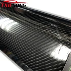 Карбоновая пленка 6D для упаковки автомобиля, 102030405060 см * 152 см в комплекте, карбоновая пленка 6D для автомобильной упаковки с пузырьками без воздуха, бесплатная доставка