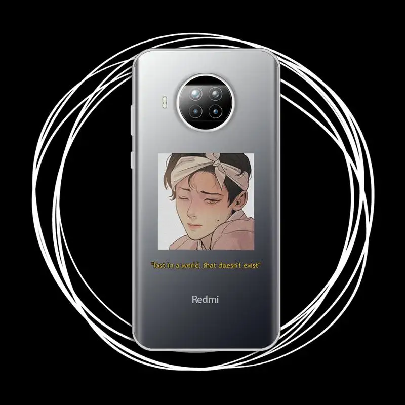 

Painter of the Night Phone Case Transparent for Xiaomi mi Redmi note 10 t 8 9 pro lite 11 Samsung S 8 9 10 20 plus ultra