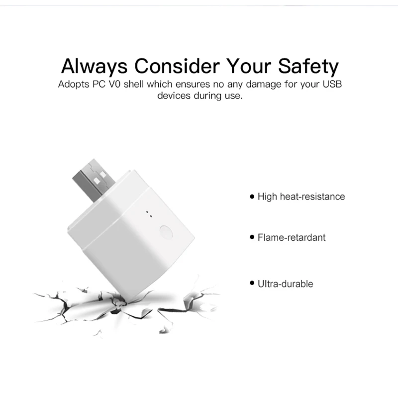 SONOFF Micro 5V Беспроводной USB умный адаптер Wifi Мини питания переключатель |