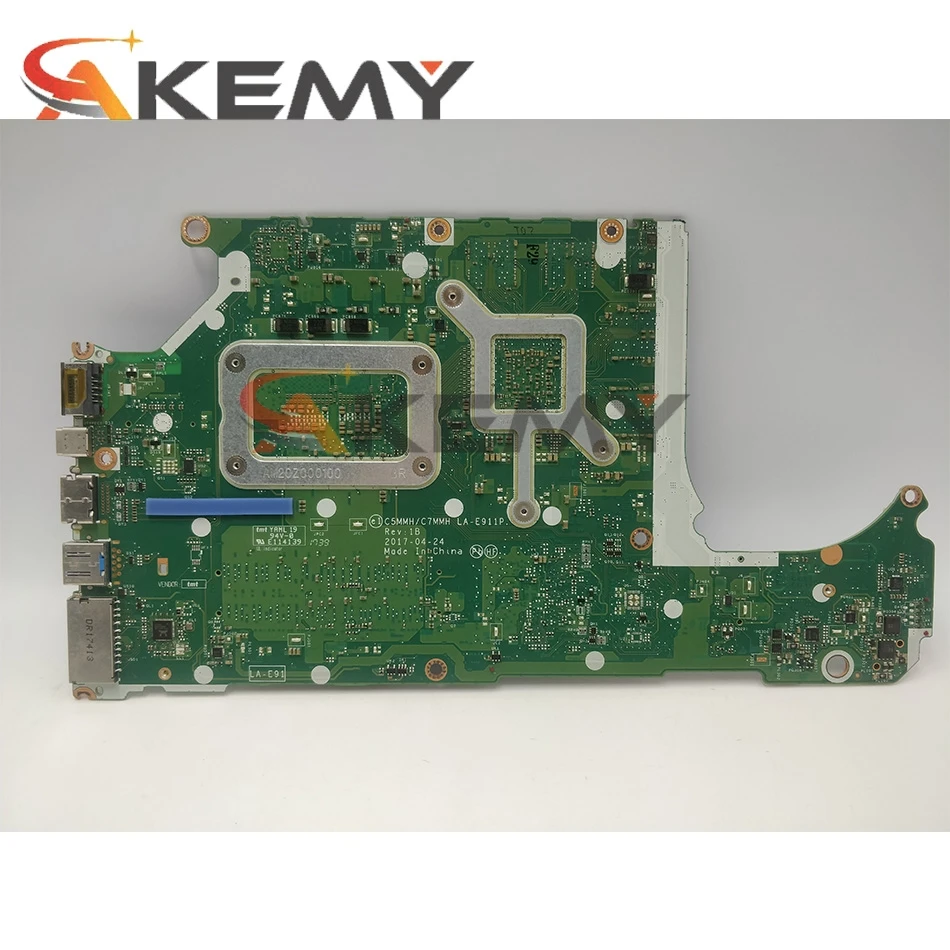Verkaufen LA-E911P Laptop Motherboard For Acer A715-71G Original Mainboard I7-7700HQ GTX1050