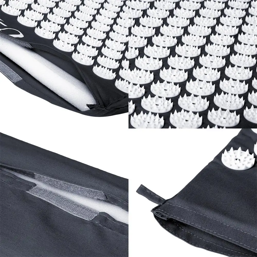 Массажер для акупрессуры набор подушка спины и тела массажная снимает стресс