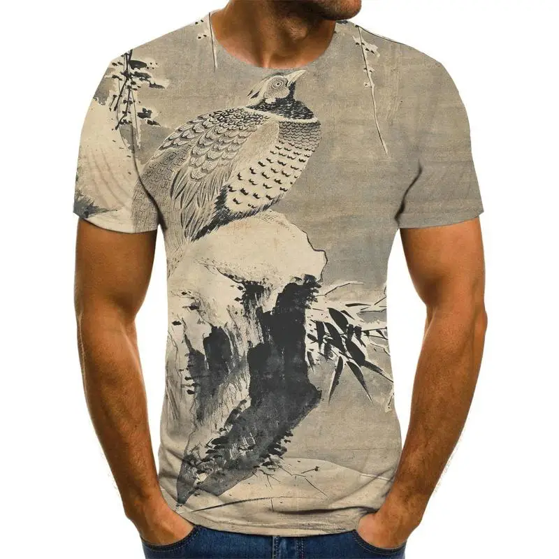 2020 последняя 3D футболка классная забавная Футболка мужская летняя с коротким