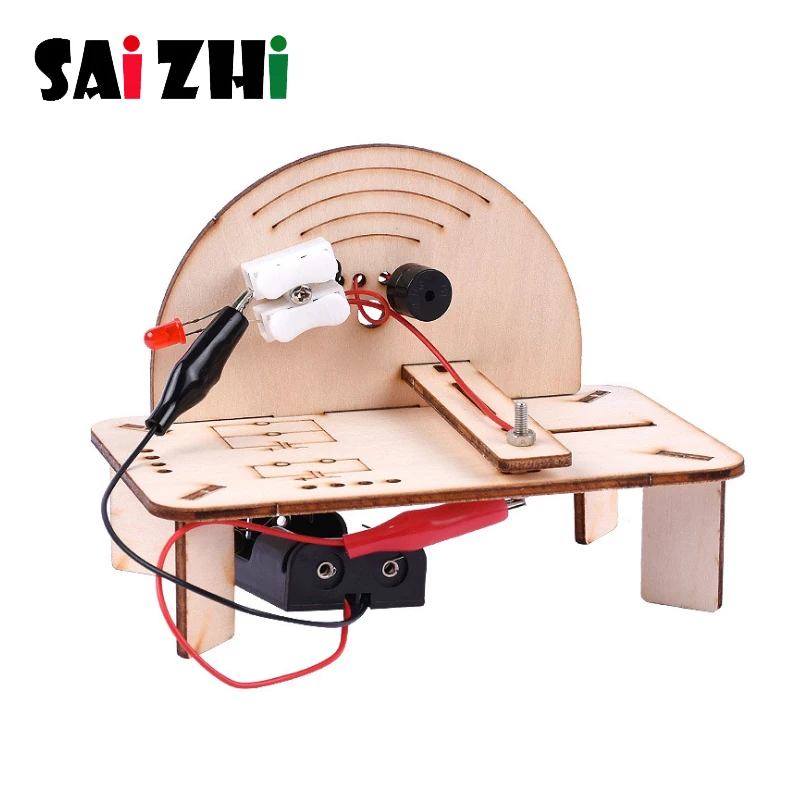 Saizhi деревянная игрушка DIY Модель телескопического передатчика модуля