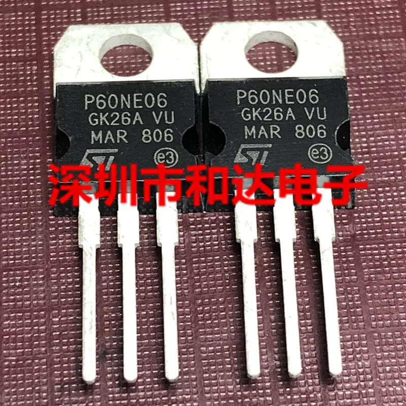 

5 шт. P60NE06 STP60NE06 TO-220