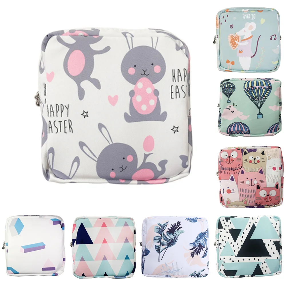 Сумка для гигиенических прокладок женщин и девочек сумка хранения салфеток