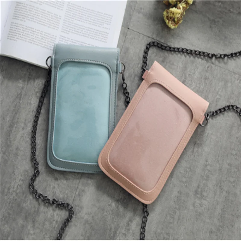 Женская модная сумка через плечо кошачьими ушками украшения прозрачный