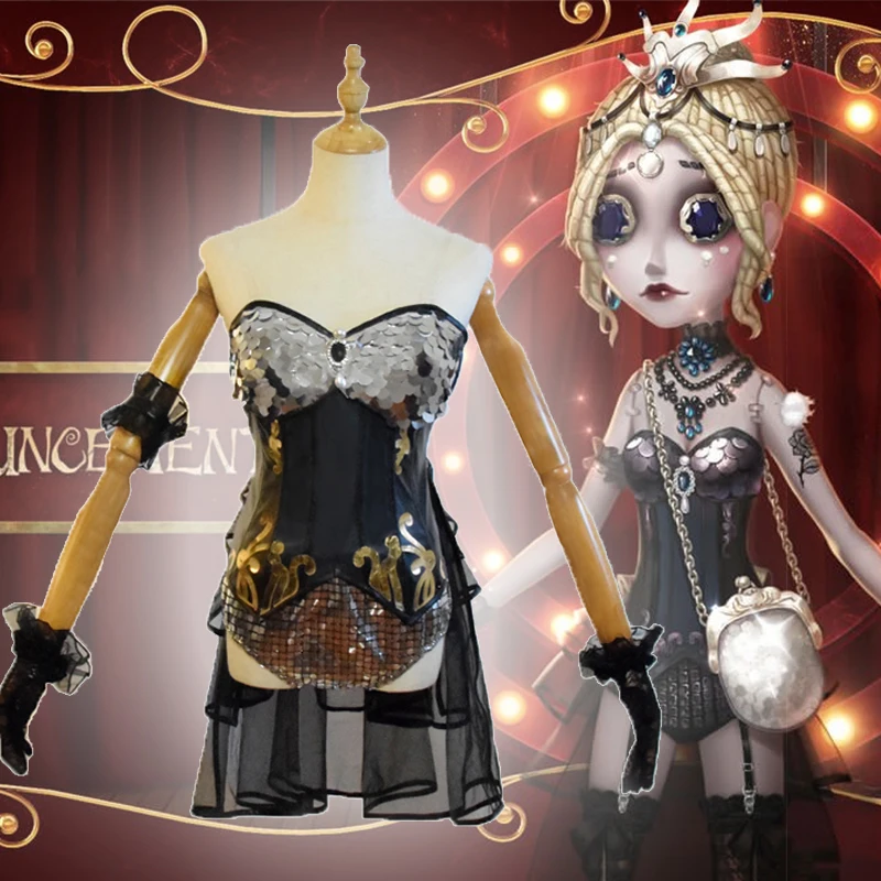 

Костюм для косплея «Game Identity V», танцовщица выжившей, Маргарета зель, костюм из Крото кожи, костюмы, платья