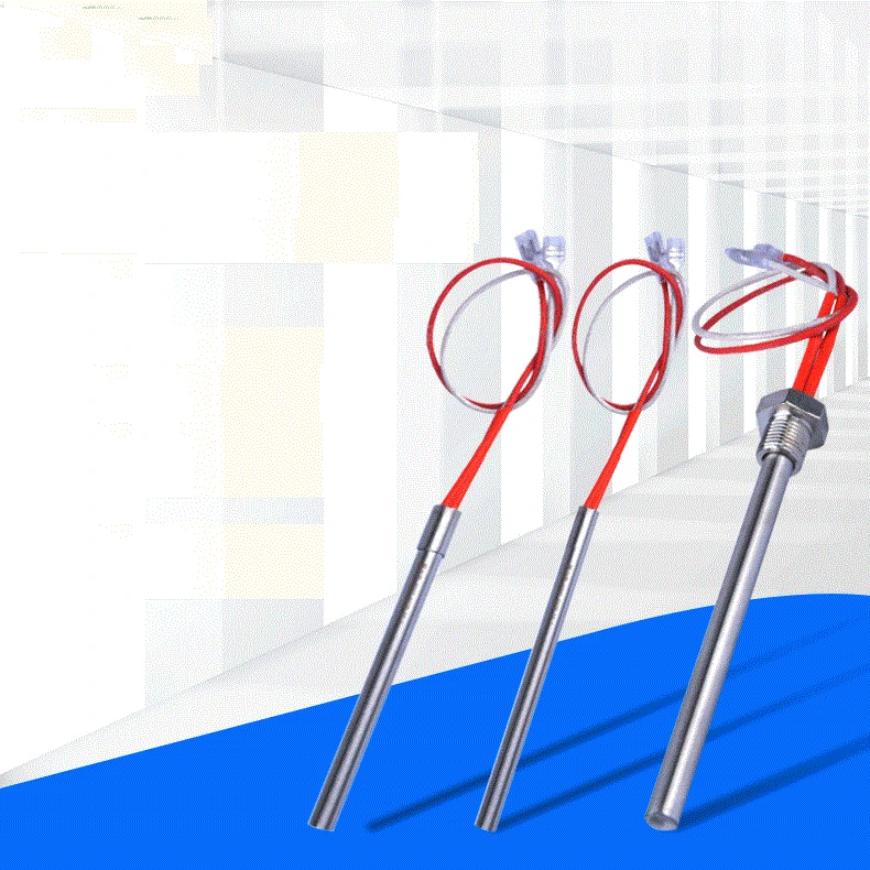 

Pellet Stove Igniter Hot Rod Heating Tube Ignitor 10*140/150/170 mm M16*1.5 Thread For Fireplace Grill Stove 300/350W 220V