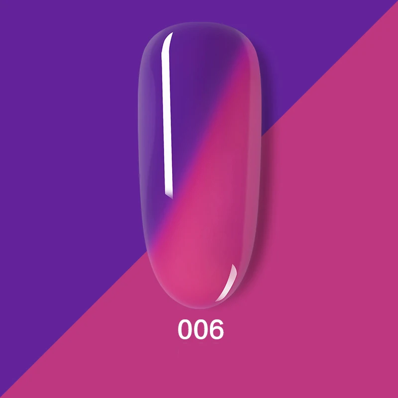 Горячая Распродажа Гель-лак для ногтей лак Температура изменения Цвет УФ-гель 5 3